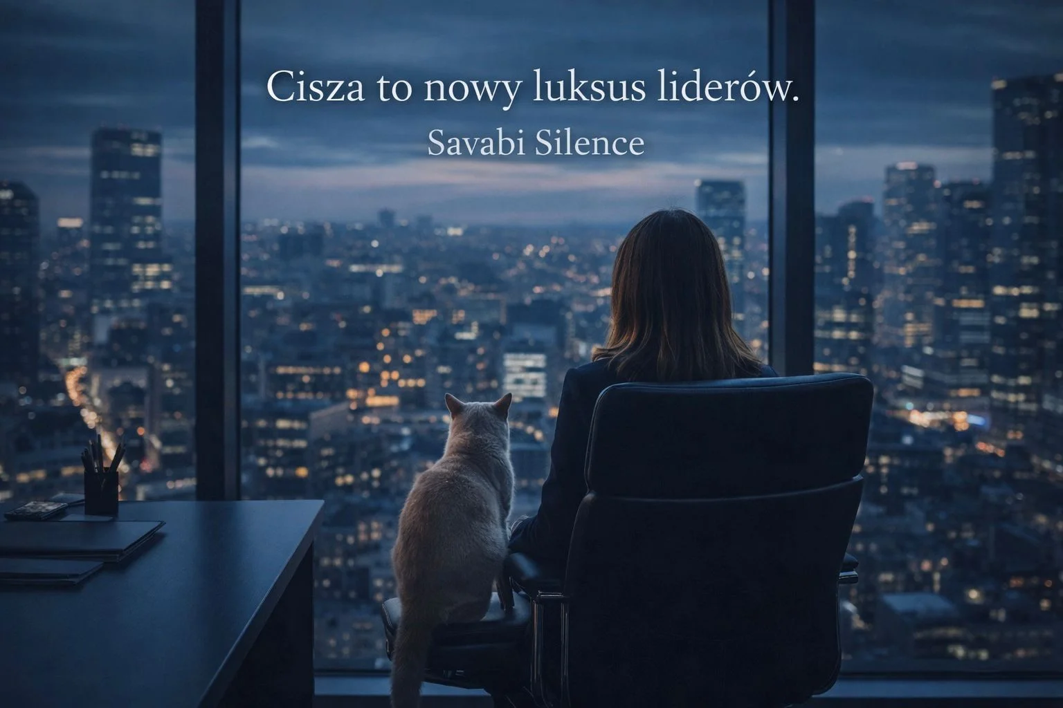 Cisza jako luksus XXI wieku – kot Savabi w spokojnej przestrzeni wspierającej regulację stresu liderów w Instytucie Kota Savabi