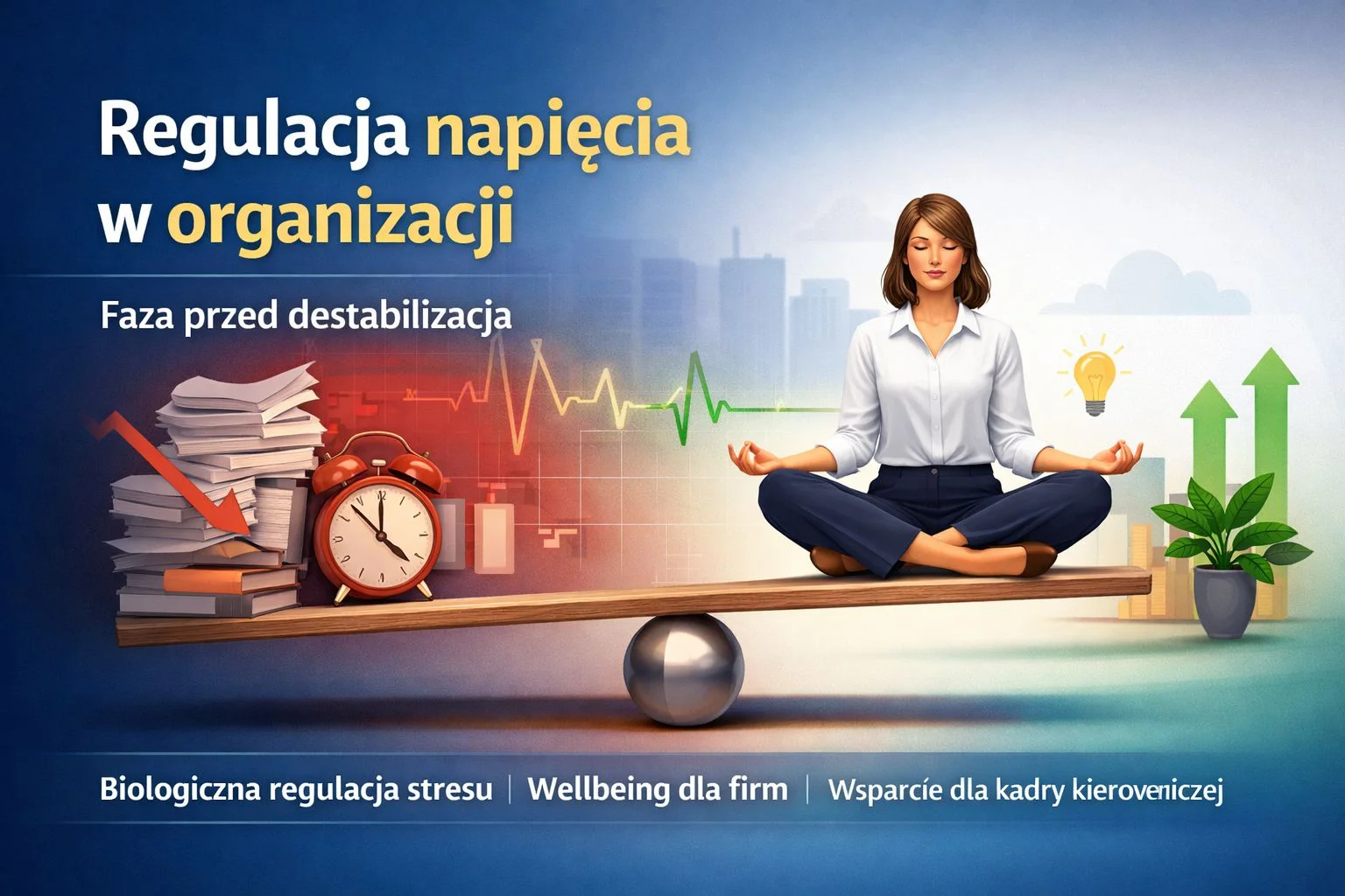 Regulacja napięcia w organizacji – kameralna sesja wellbeingowa z kotem w Instytucie Kota Savabi wspierająca stabilność decyzyjną liderów